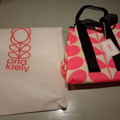 Orla Kiely duffle/tote bag. Large with dust cover
