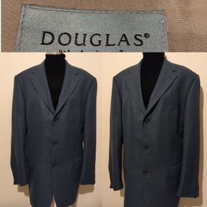 Men,s Designer Douglas Suit Jacket, Wool Mix, New