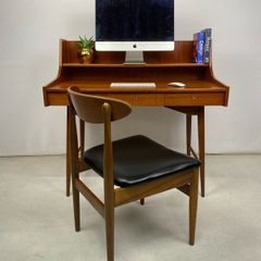 Mid Century Danish Teak Desk & Chair