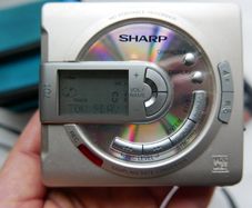 Sharp Minidisc Recorder Player Md Ms701h  Works Well.