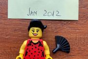 Lego minifigure Flamenco Dancer - Series 6 (2012)