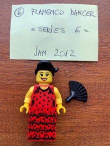 Lego minifigure Flamenco Dancer - Series 6 (2012)