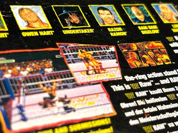 Snes WWF Raw - Boxed