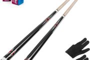 Pool Cue,Pool Cues Set of 2 Pool 58" Cue Sticks Pool Cues Adult Canadian Maple Wood Cue Stick Pool Cues Adult for Professional Billiard Players MULTIPLE OPTIONS AVAILABLE (FREE POSTAGE)
