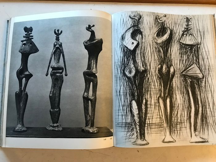 Vintage 'The Art of Henry Moore' Hardcover 1960