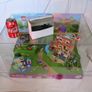 LEGO Friends XXL Shop Display Showcase New Never Used Lego Sets 41328 41335 And 41340 This is a cool lego display loads of moving parts when you turn the wheel it will turn the house around Also lights up plug in with AC plug Image 6