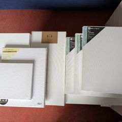 Selection of 12 Painting Canvases