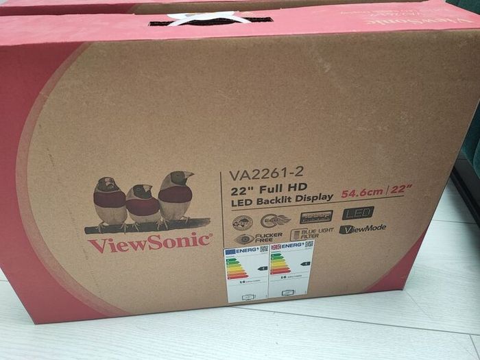 monitor viewsonic va2261-2 brand new