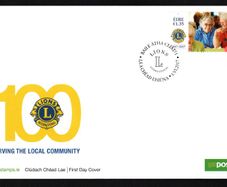 2017 Ireland The 100th Anniversary of Lions Clubs International Commemorative Stamp An Post First Day Cover (FDC)