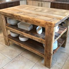Kitchen Island Butcher Block Style
