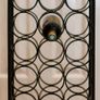 Wine Rack 16 bottle Black Steel Image 2