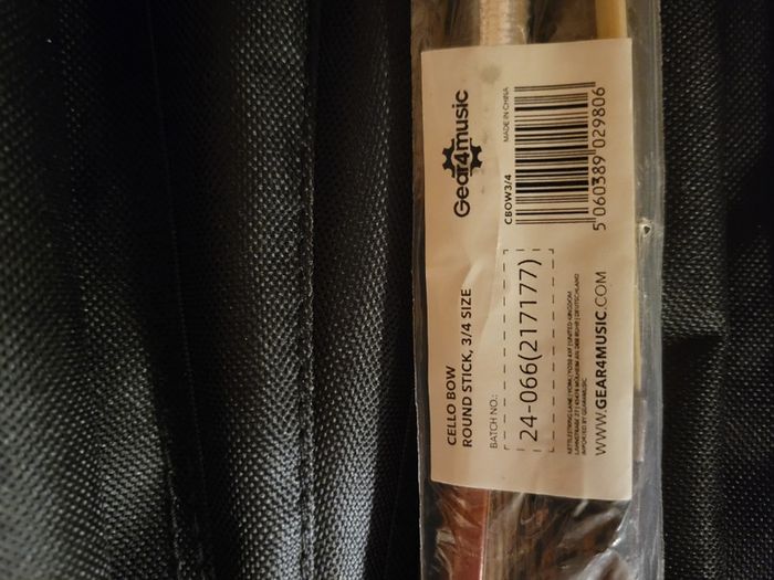 3/4 Primavera Prima 200 Cello - Full Outfit with New Bag, Bow, Strings - Limerick