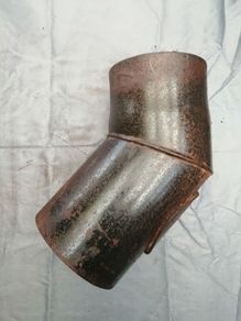 chimney 45 degree steel