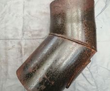 chimney 45 degree steel