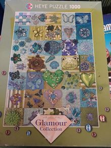 Combine jigsaw puzzle with arts & crafts 1000 piece, new, unopened, unused