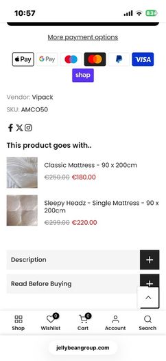 childs single bed