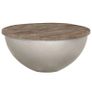 Bowl Shaped Coffee Table 60 cm Solid Mango Wood Image 9