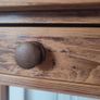 Antique Irish Pine Table Victorian Scullery or Writing Table  Rustic Farmhouse Image 3