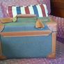 Vintage Mulberry leather vanity train case Image 3