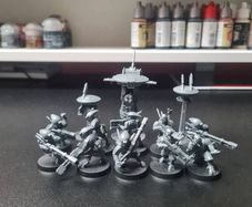 warhammer 40k 10x Tau Pathfinders 3x Drones