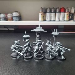 warhammer 40k 10x Tau Pathfinders 3x Drones