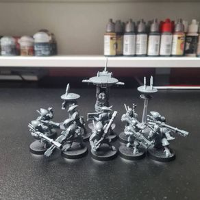 warhammer 40k 10x Tau Pathfinders 3x Drones