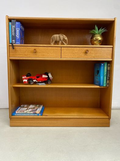 Mid Century Nathan Teak Bookcase