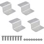 200W, 12V Solar Panel Kit with 20 A Solar Charge Controller and 5 m Solar Cable and Z Mounts for RV Boat Motor-home Image 8