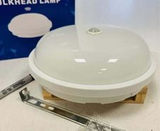 Bulkhead light with sensor. Moisture proof 20 watt