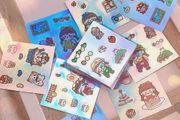 Laser Sticker Bundles of 10 sheets