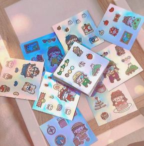 Laser Sticker Bundles of 10 sheets