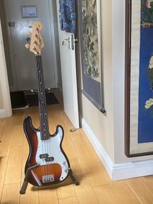 Fretless Squier Precison Bass "Made in korea" 1996
