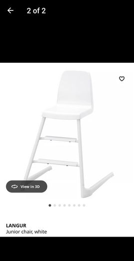 ikea Langur highchair/junior chair