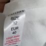 GALLERY white frill shoulder strap Sz 12 Image 7