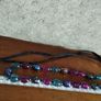 Vintage purple tone necklace. Image 3