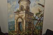 Signed Oil on Canvas "Folly"