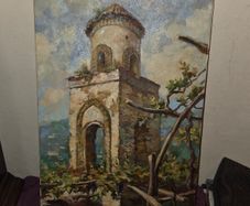 Signed Oil on Canvas "Folly"