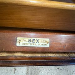 Vintage Display Counter