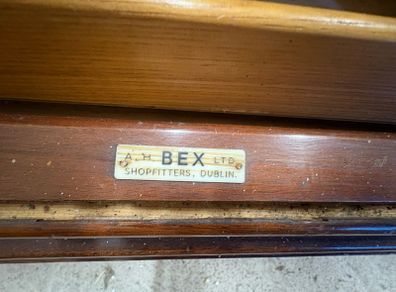 Vintage Display Counter
