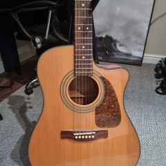 Fender acoustic / electric  guitar.