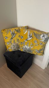 2 Velvet Cushions From M&S