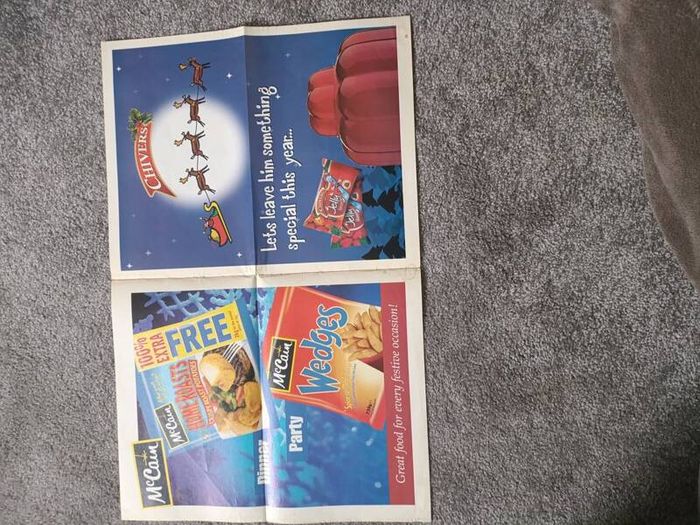 Vintage Irish Independent "Festive Fare" Christmas Magazine (Dec 2000)
