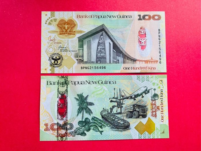 Papua New Guinea 100 Kina  2008. Pick 37. ( Uncirculated )