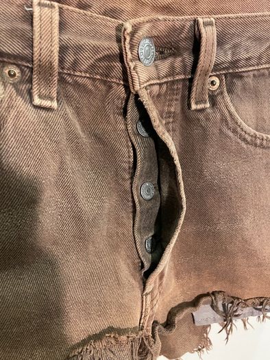 LEVIS Vintage Reworked Denim Shorts!