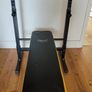 Foldable bench and Barbell Image 3