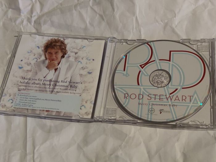 Rod Stewart - Merry Christmas Baby Cd