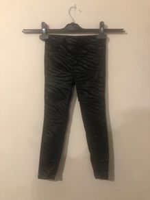 NEXT zebra print jeans (age 6)