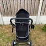 Magic ZC 3 in 1 Pushchair Pram Travel System, Baby Stroller 3 in 1 with Reversible Two Pushing Modes, Newborn Infant Carriage One-Click Folding, Toddler Buggy Aluminum Frame (739 Black) Image 9