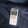 Navy boys padded fleece lined hooded coat with pockets Image 3