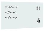 Wall Mounted Magnetic Board Glass 120x60 cm